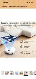 Robot aspira e lava pavimenti