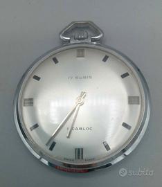 Orologio da tasca swiss made 17 rubini incabloc