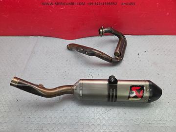 SCARICO AKRAPOVIC HONDA CRF 450 2011 2012 CR-F 200