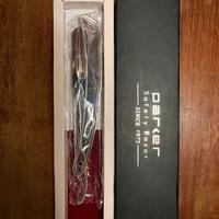 Rasoio Shavette Parker SRX Acciaio Inox