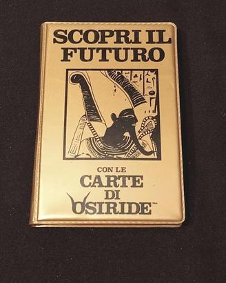 Scopri il futuro con le Carte di Osiride (© 1980)