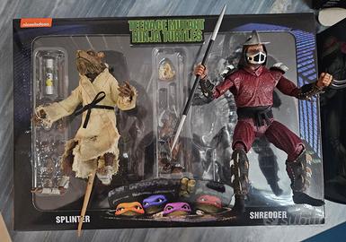 Splinter neca action figure tartarughe Ninja