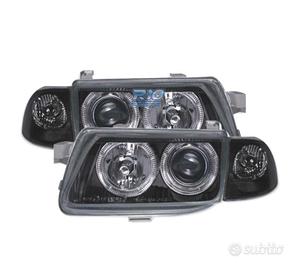 FARI OPEL ASTRA F 94-98 ANGEL EYES FONDO NERO H1-H