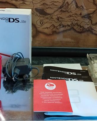 Nintendo DS Lite Rosso con scatola