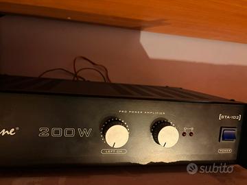 Amplificatore Stage Line 200W STA-102