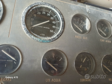 Strumentazione quadro sinottico