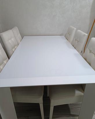 tavolo bianco 160 cm