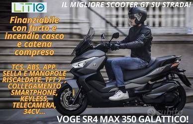 VOGE SR4 400 MAX 2025 INTERESSI ZERO FURTO COMPRES