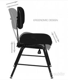 SEDIA ERGONOMICA DA ORCHESTRA PER MUSICISTI