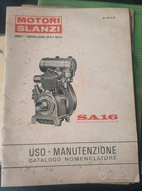 Uso e manutenzione SLANZI SA16