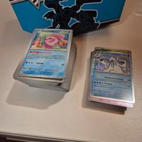 lotto di carte pokemon  luce nera 
