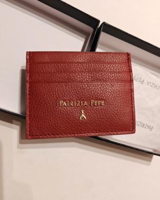 portacarte di credito Patrizia Pepe in pelle