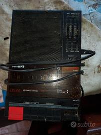 Radio-registratore vintage Philips PC comp