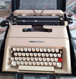 MACCHINA DA SCRIVERE OLIVETTI LETTERA 35
