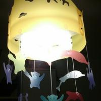 Lampadario slamp cameretta giallo