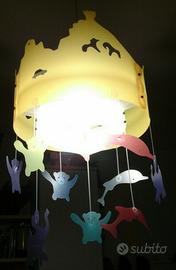 Lampadario slamp cameretta giallo
