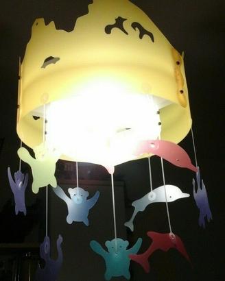 Lampadario slamp cameretta giallo