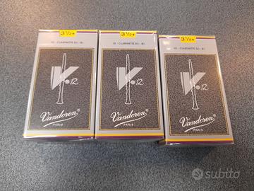 Vandoren V12 clarinetto 3,5 pacchetti da 10 ance