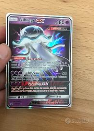 Nihilego GX Ultracreatura Carta POKEMON ITA