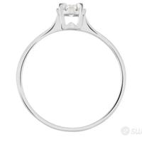 Anello Solitario 0,2 Diamazing Oro Bianco Diamante