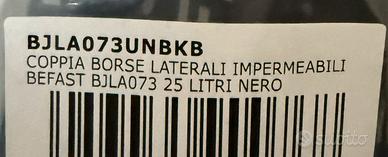 Coppia borse laterali per moto impermeabili befast