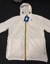 Giubbino K-Way Bianco