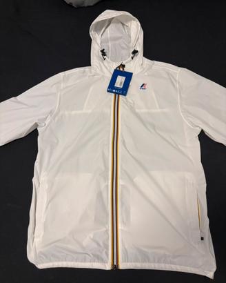 Giubbino K-Way Bianco