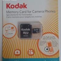 Scheda Micro SD adattatore Kodak Memory Card 2GB