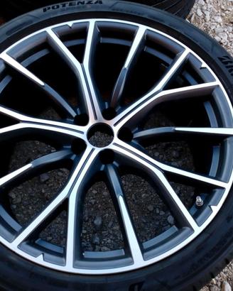 CERCHI E GOMME NUOVE 21 ORIGINALI MASERATI