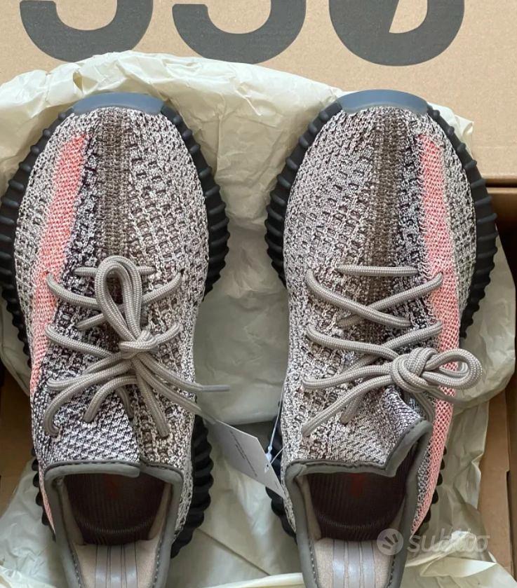 Adidas yeezy boost 350 argento e bianche on sale