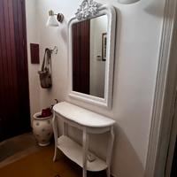Ingresso: consolle+specchio shabby chic