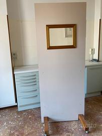 Schermo mobile piombato per raggi X