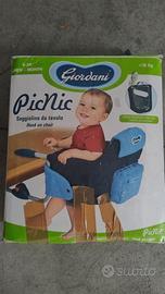 seggiolino da tavolo compatto Picnic Giordani