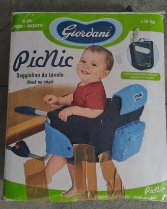 seggiolino da tavolo compatto Picnic Giordani