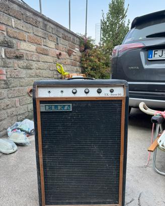 Amolificatore vintage  ELKA TX BASS 20 funzionante