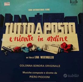 Dischi in vinile colonne sonore originali anni 70