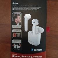 Auricolari bluetooth cellularline Aries bianchi