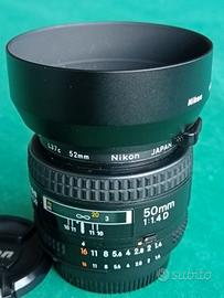 Eccellente Nikon AF-D Nikkor 50mm/f1.4 