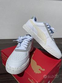 Scarpe Puma da ginnastica bianche e grigie