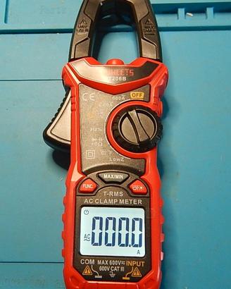 Pinza amperometrica digitale CA/CC HT206B