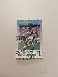 Francobollo Juventus - Franco Causio