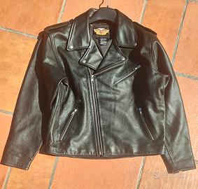 Harley Davidson giacca in pelle ragazzo 15/16 anni