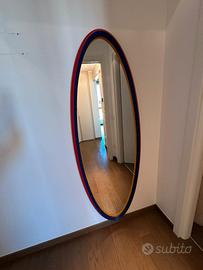 Specchio ovale a parete Molteni modello 45°