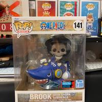 Funko pop Brook with shark submerge 141 one piece