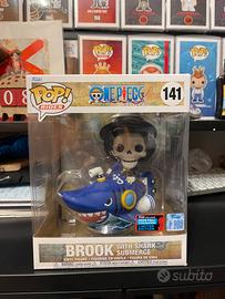 Funko pop Brook with shark submerge 141 one piece
