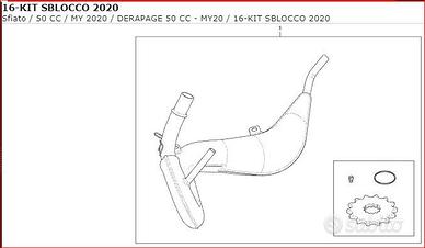 VENT Derapage 50 kit modifica