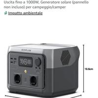 Ecoflow centrale elettrica portatile 