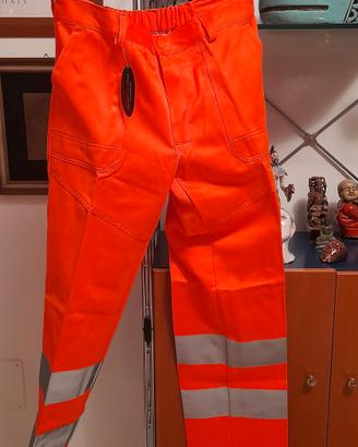 pantaloni lavoro riflettenti
