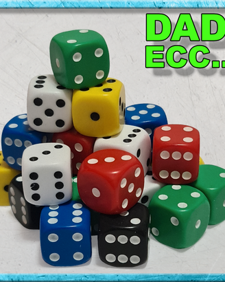 Dadi da gioco, pedine e componenti gioco