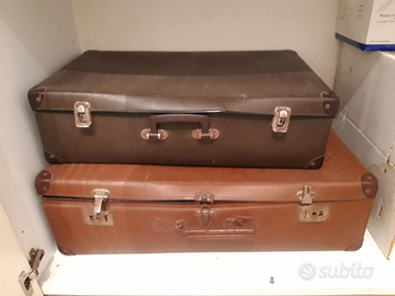 Valige vintage di cartone